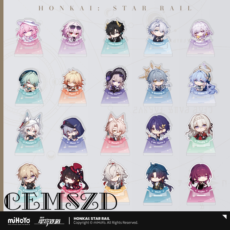 Acrylic Cosplay Prop - [Original] Juego Honkai Star Rail Mydei