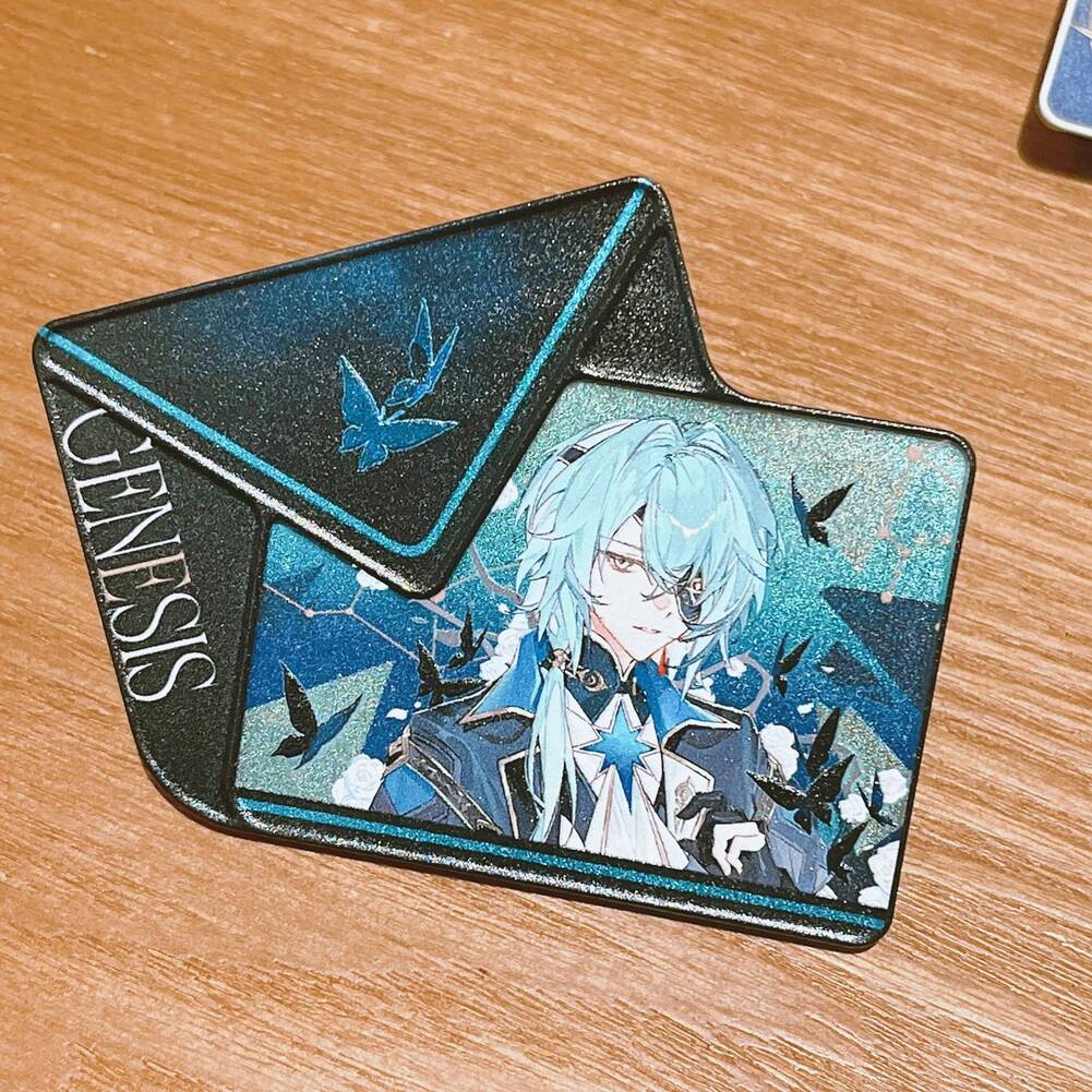 Anaxa Cosplay Prop - Pin de metal con temática de