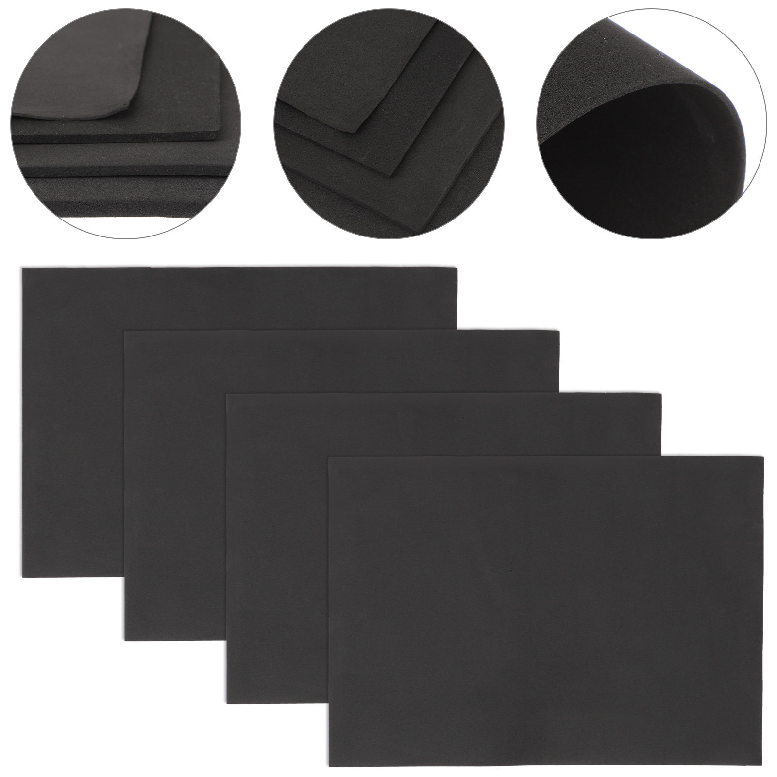 Cosplay Props Eva Foam - 4 Piezas de Láminas de Espuma