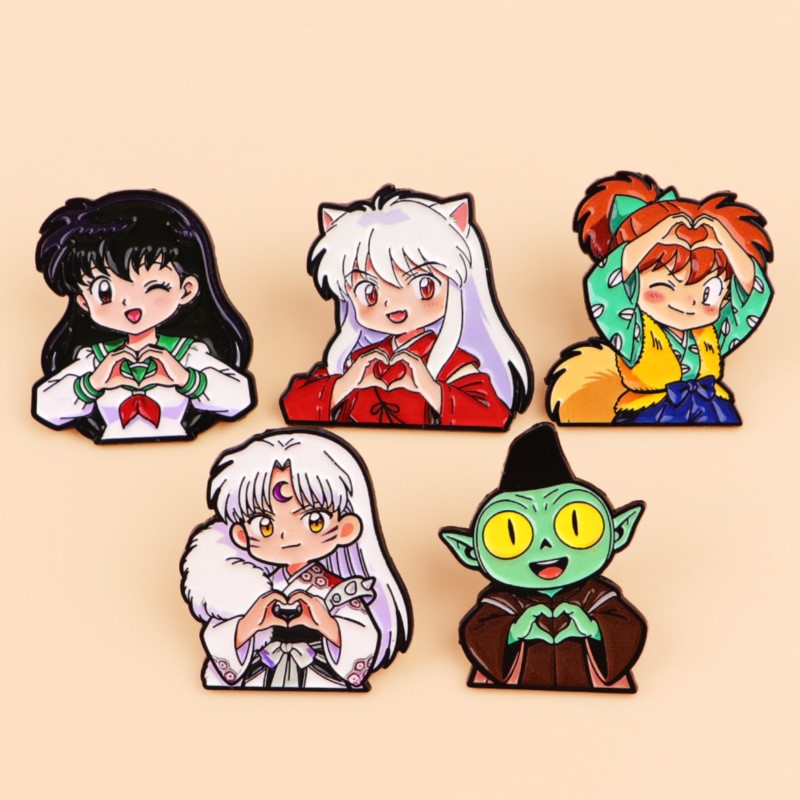Cosplay Prop Bag - Pins de esmalte con diseño de