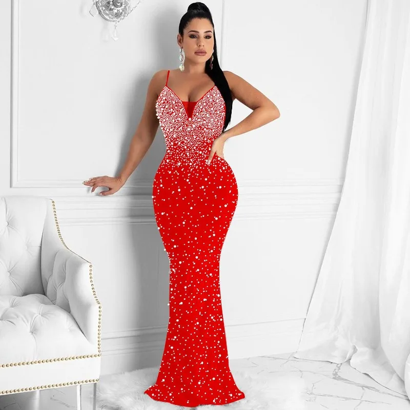 Briar Cosplay Prop - Elegante vestido largo de sirena con