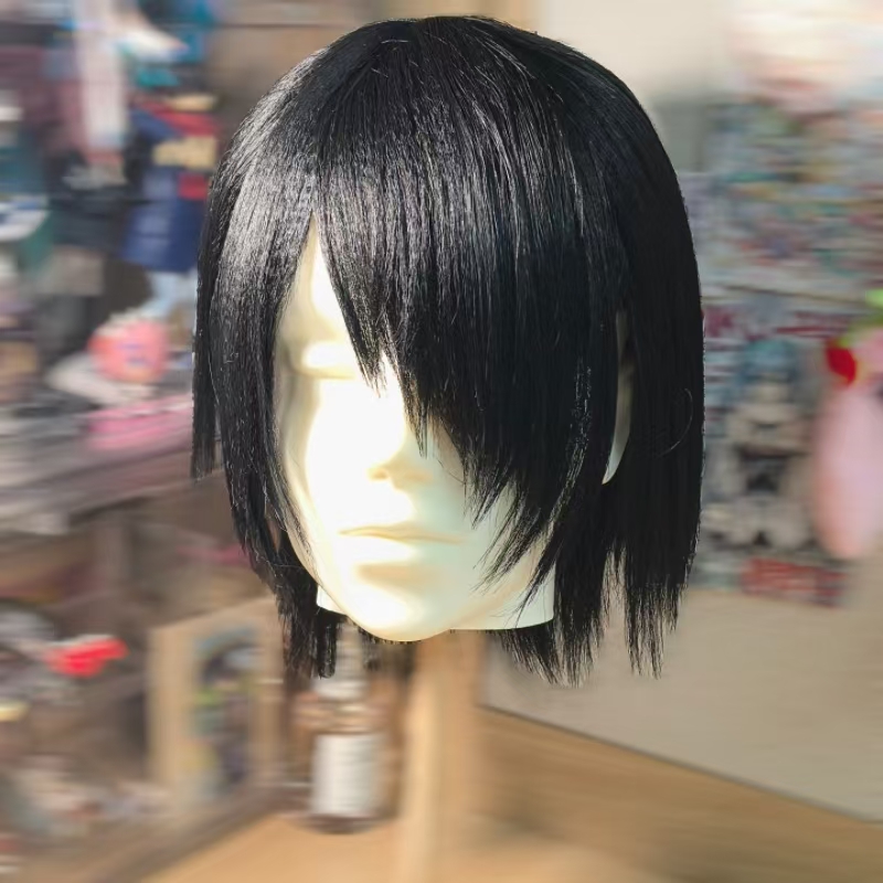 Wig Fiber Net - Peluca de Cosplay de Anime Sasuke