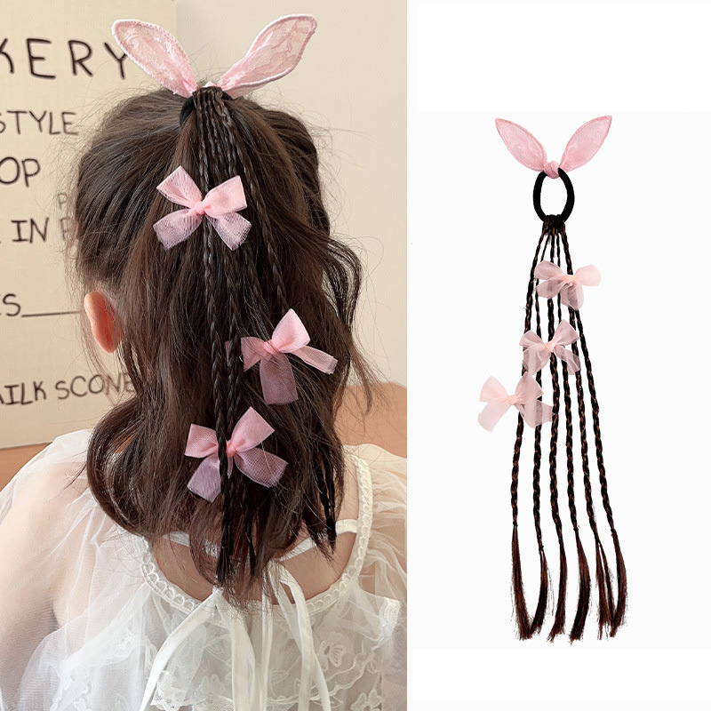 Cosplay Prop Bow - 1 unidad de pelucas con Orejas