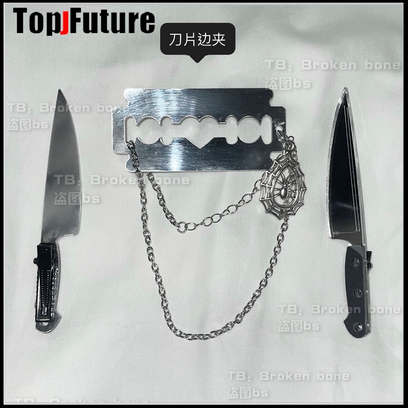 Cosplay Prop Knife - Accesorios de cosplay Gothic Lolita, pasadores