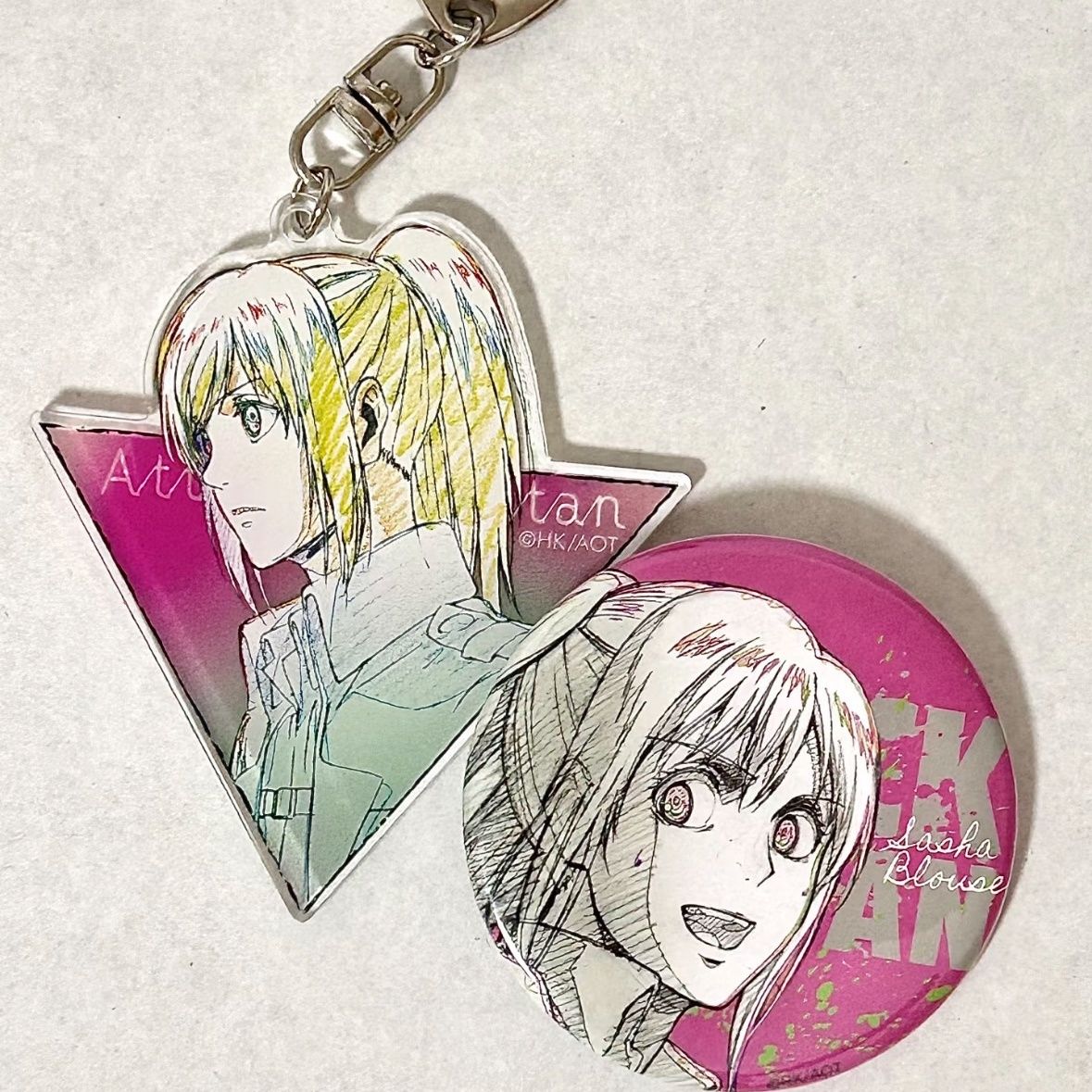 Acrylic Cosplay Prop - Accesorios de Anime Atacking Giants, Figura