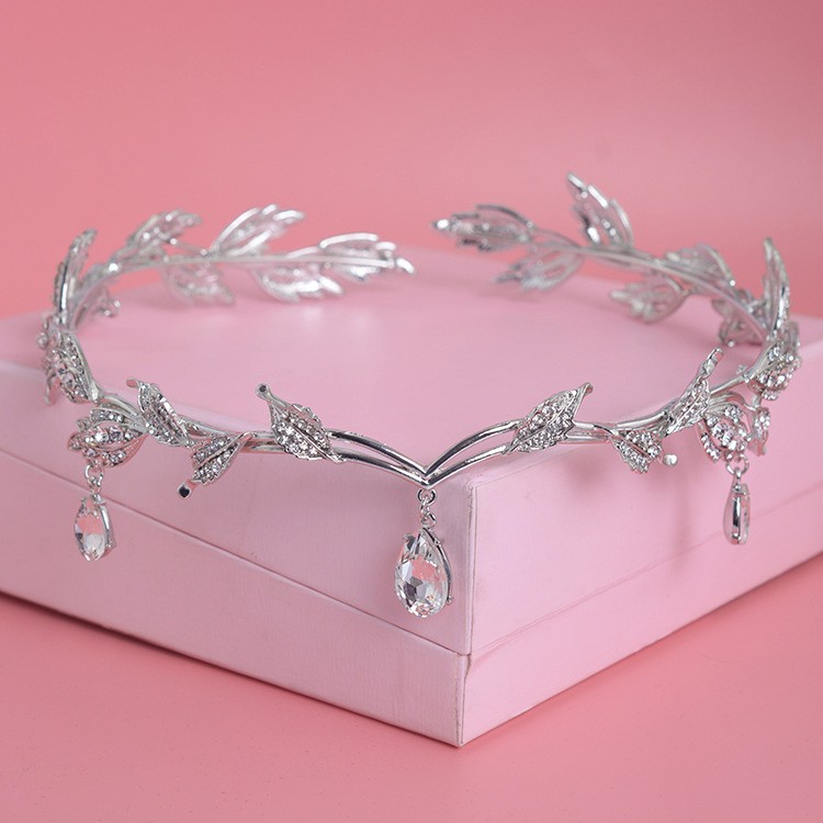Aerith Cosplay Prop - Corona de cristal de lujo para