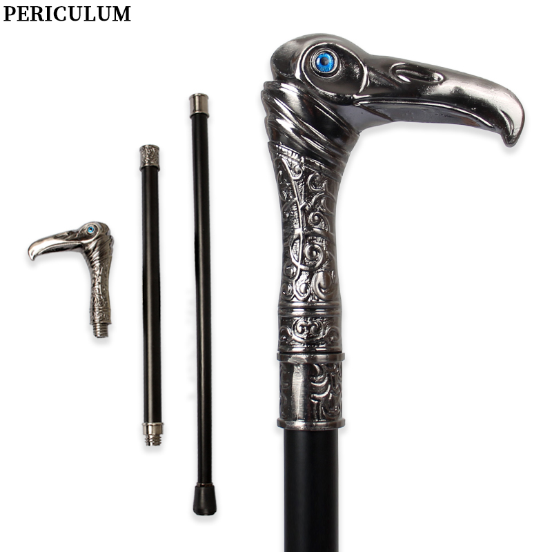 Detachable Cosplay Prop - Bastón de Plata Estilo Doctor de
