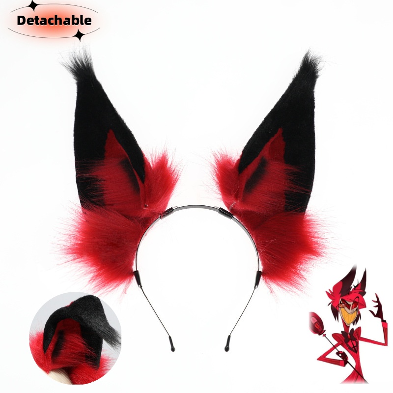 Detachable Cosplay Prop - 2024 caliente Anime Alastor Cosplay sombreros