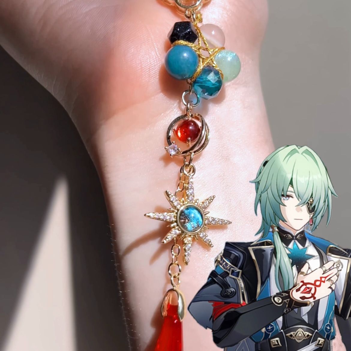 Anaxa Cosplay Prop - 2026 juego Cosplay llavero Kawaii Anaxa