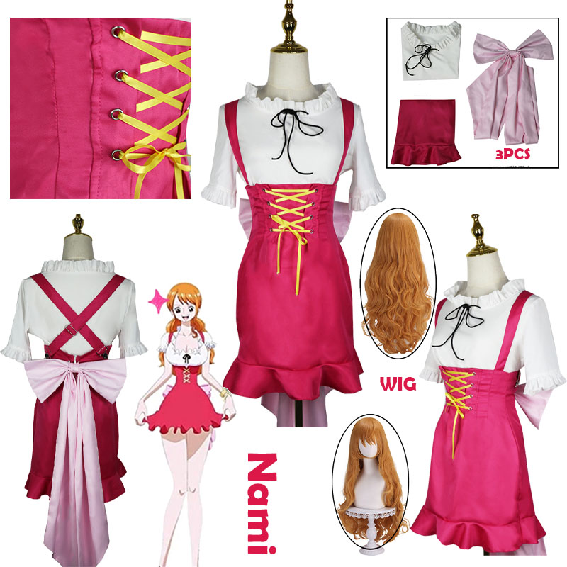 Cosplay Prop Bow - Disfraz adorable de Anime Nami para