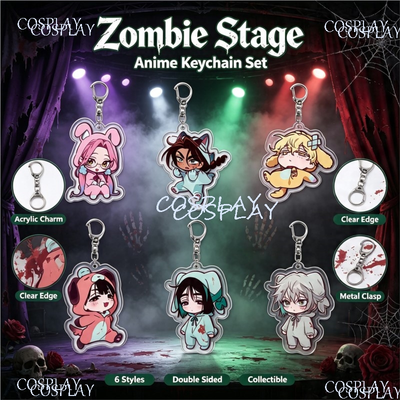 Cosplay Prop Bag - Llavero de moda Zombie Stage SUA