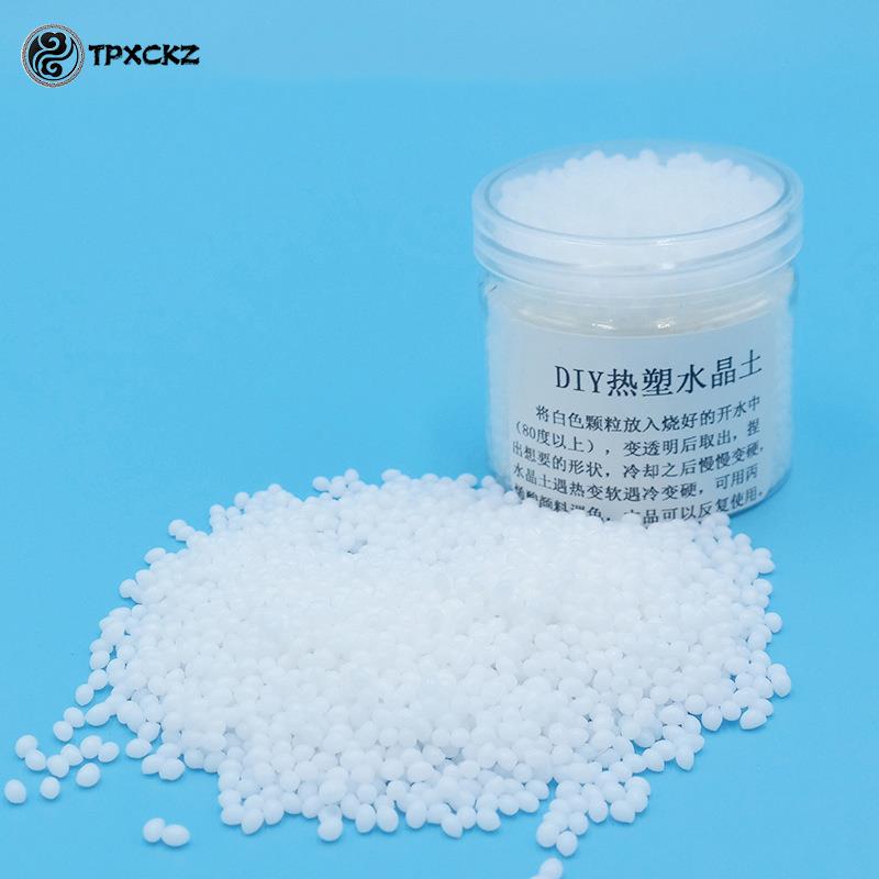 Thermoplastic Pellet - Herramienta de plástico polimorfo blanco, plástico