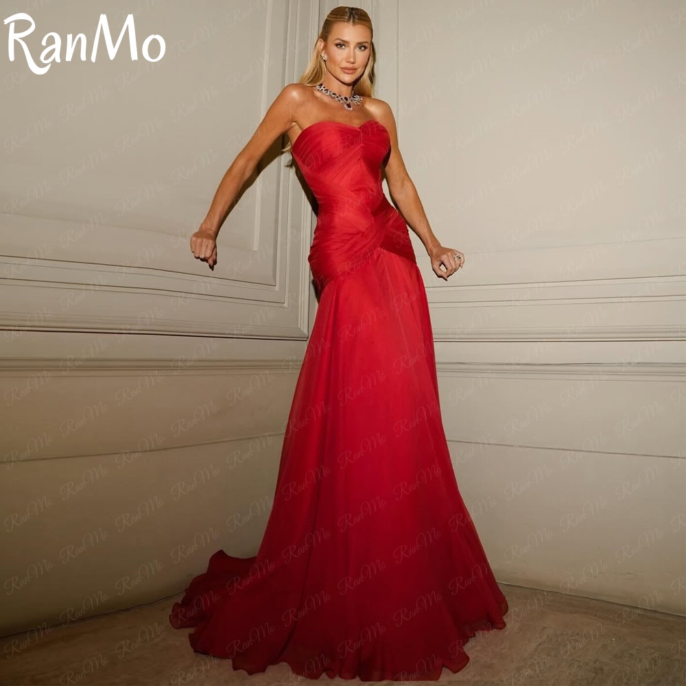 Briar Cosplay Prop - Ranmo 2025 Vestidos de noche rojos