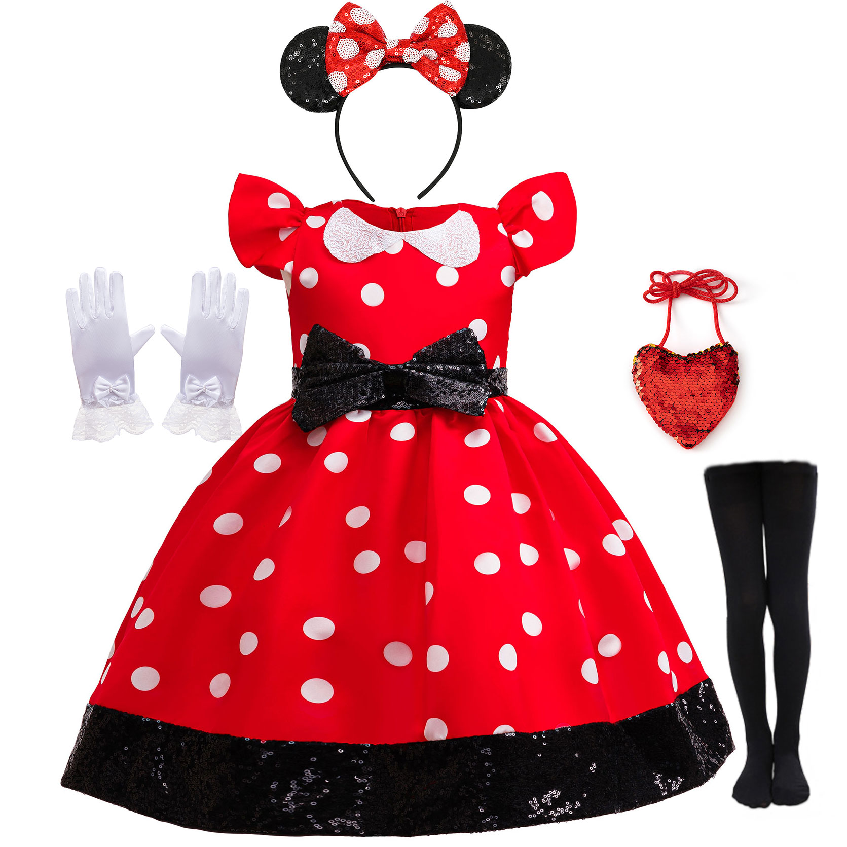 Cosplay Prop Bow - Lindo Vestido de Princesa con Puntos