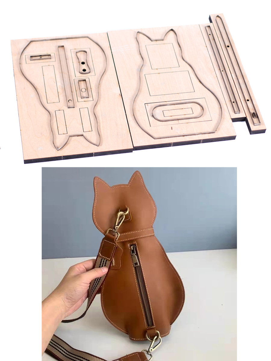 Craft Knife Set - DIY artesanía de cuero lindo gato