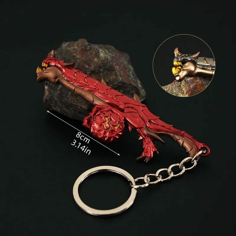Bloodborne Cosplay Prop - Llavero con diseño de arma Predator