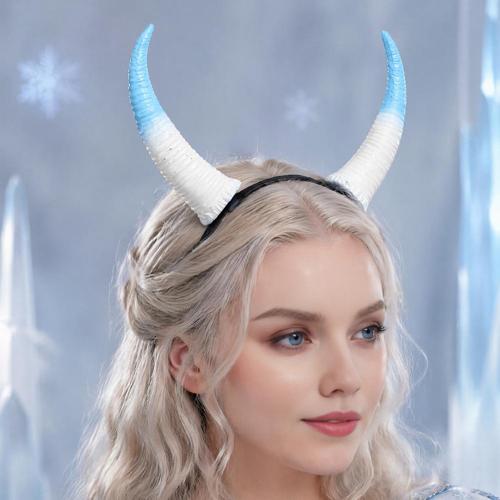 Detachable Cosplay Prop - Diadema Desmontable con Cuernos de Diablo