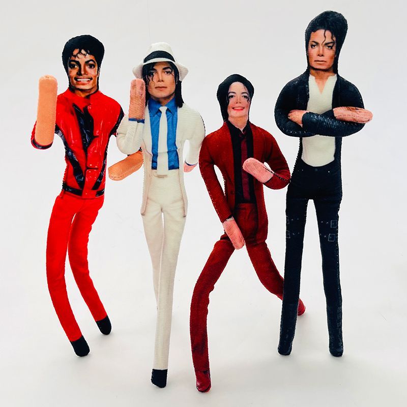 Evoker Cosplay Prop - Muñeco de Peluche de Michael Jackson