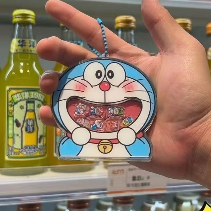 Acrylic Cosplay Prop - Llavero de Doraemon con diseño de