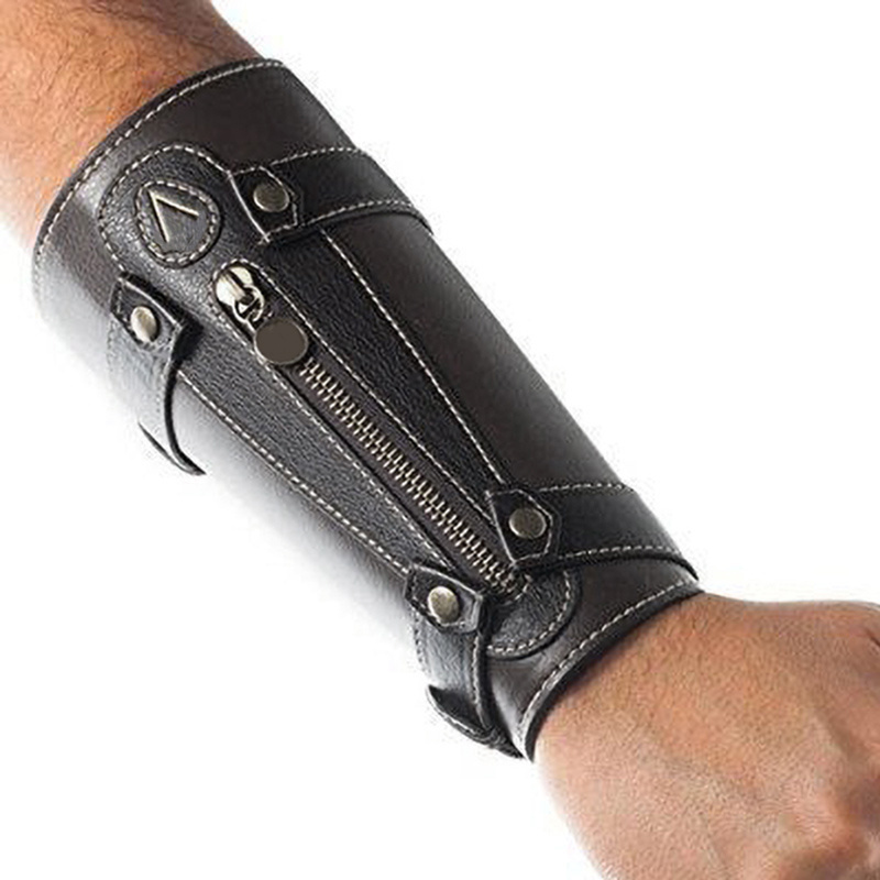Cosplay Prop Knife - Armadura de brazo de muñeca con