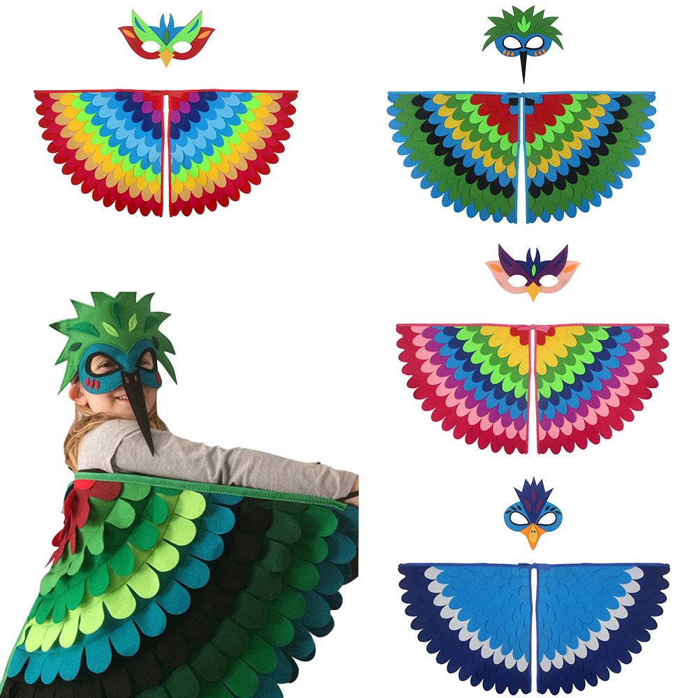 Free Cosplay Prop Patterns - Disfraz de Alas de Búho Adorable,