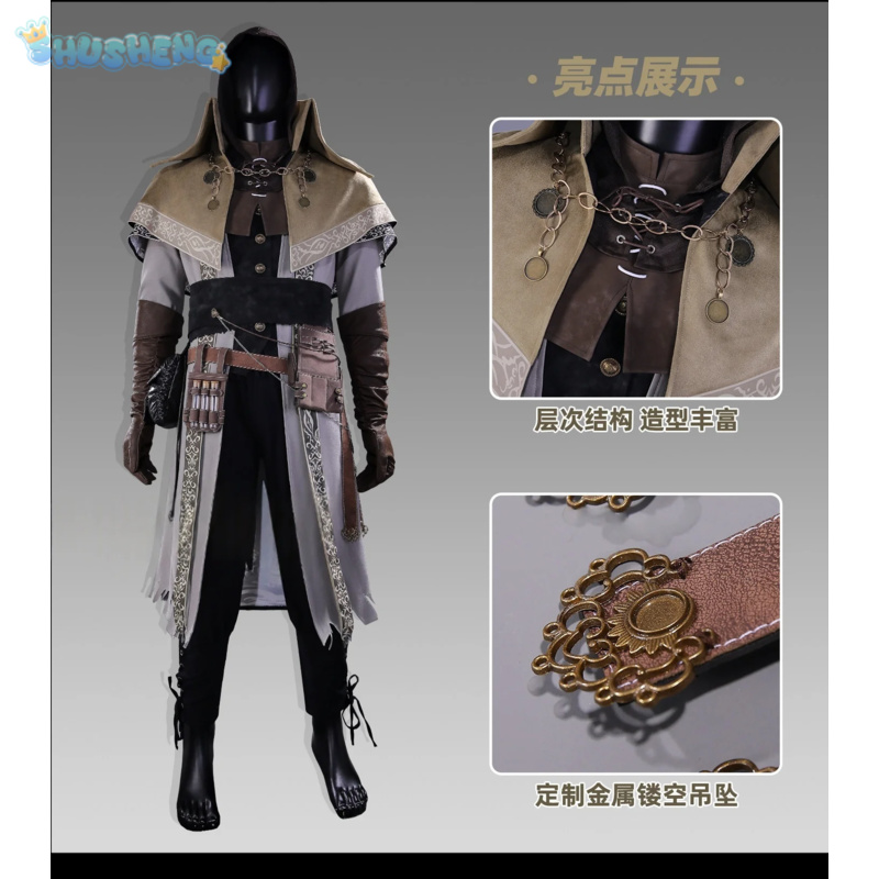 Bloodborne Cosplay Prop - Juego Bloodborne Tomb Prospector disfraz de