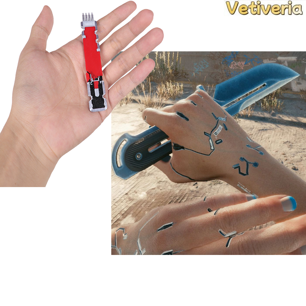 Cosplay Prop Knife - Juego para Adultos 2077, Accesorios de