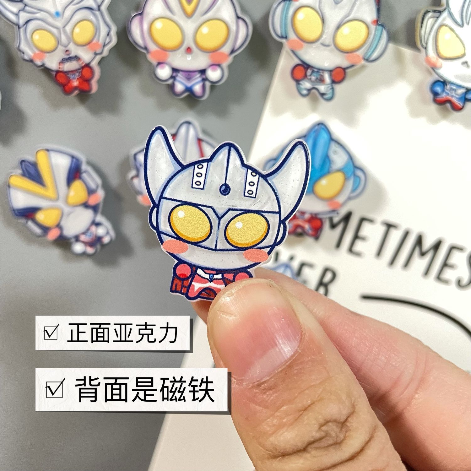 Imán creativo para nevera con  - Acrylic Cosplay Prop reseña y precio