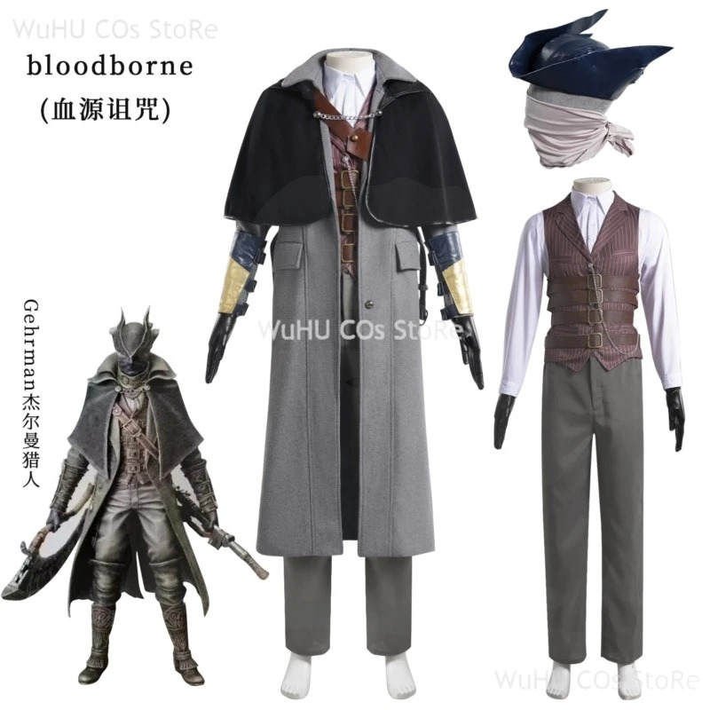 Juego Bloodborne Gehrman disfr - Bloodborne Cosplay Prop reseña y precio