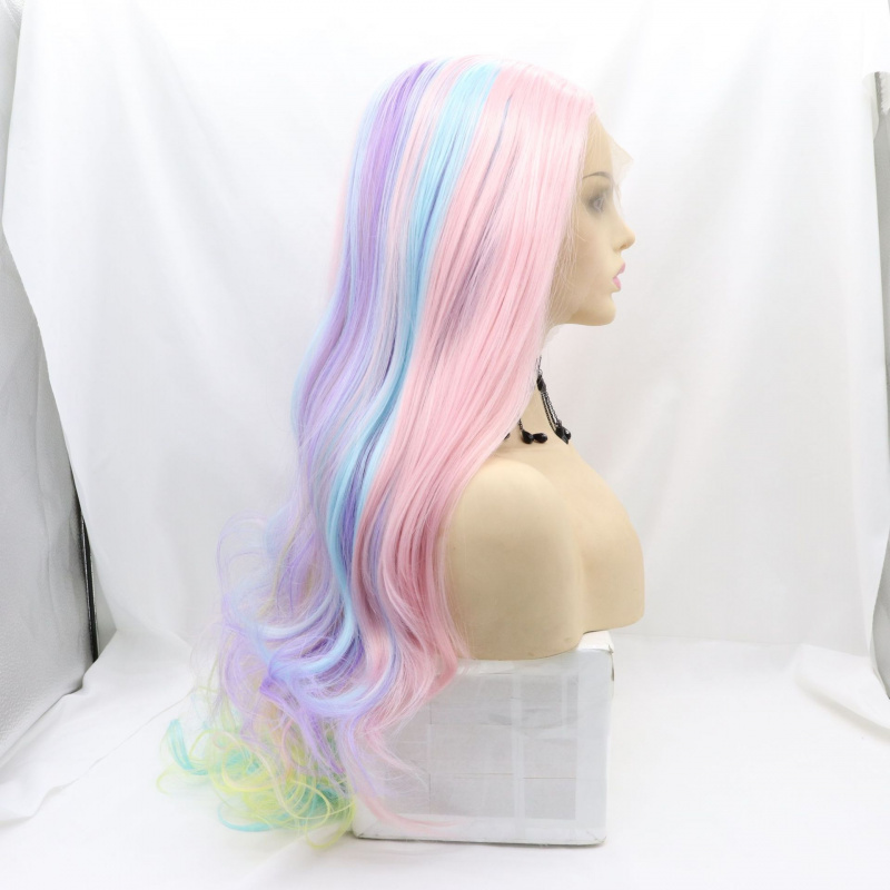 Peluca sintética de Halloween  - Wig Fiber Net reseña y precio