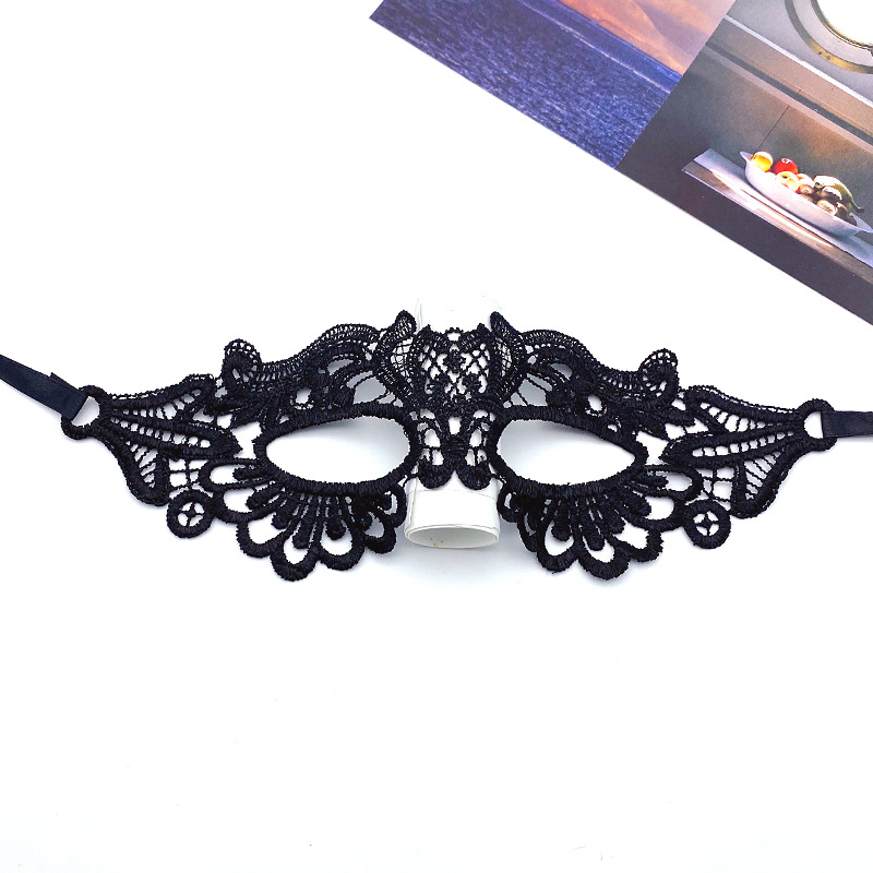 Máscara facial de encaje hueco - Cosplay Prop Kit reseña y precio