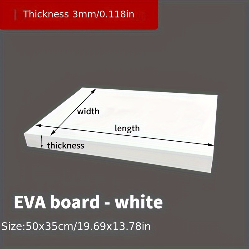 Lámina de Espuma EVA de 14x39  - Cosplay Props Eva Foam reseña y precio