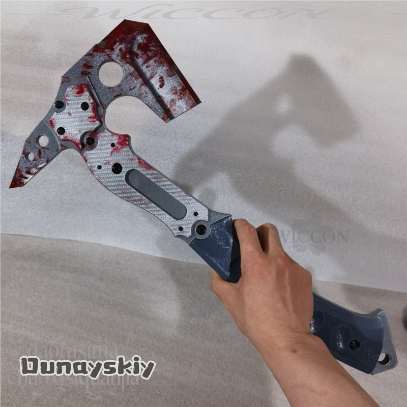 Hacha Táctica Falsa de Alta Ca - Free Cosplay Prop Patterns reseña y precio