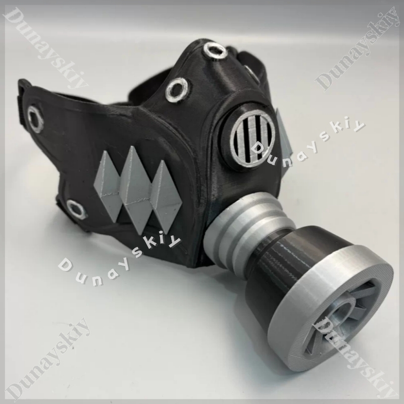Guita Cyberpunk Máscara de Gas - Cosplay Prop 3D Print reseña y precio