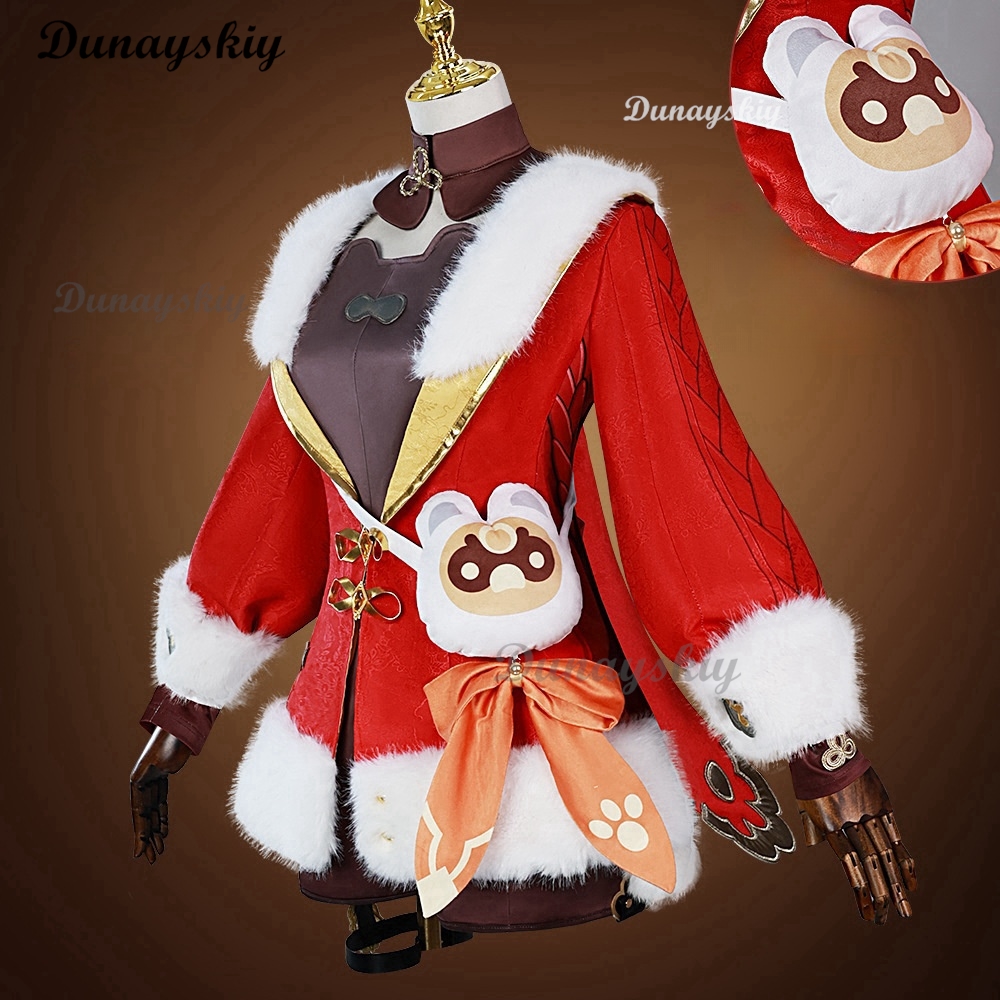 Genshin-Peluca de disfraz de i - Cosplay Prop Bag reseña y precio