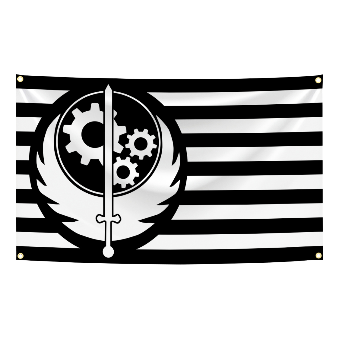 Tapiz con bandera de la Orden  - Fallout Cosplay Prop reseña y precio