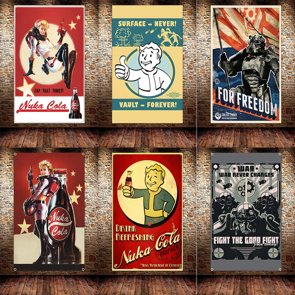 FLAGDOM Bandera de poliéster c - Fallout Cosplay Prop reseña y precio