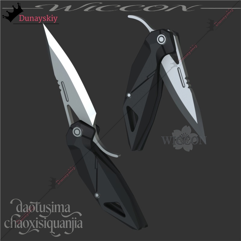 YiNuo*/Juego de Anime Zenless  - Cosplay Prop Knife reseña y precio