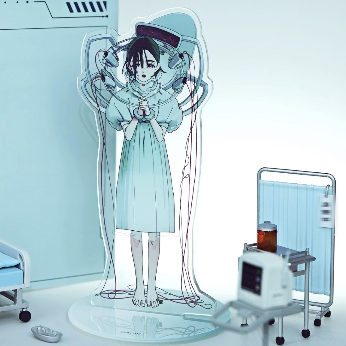 Anime ALIEN STAGE soporte acrí - Acrylic Cosplay Prop reseña y precio
