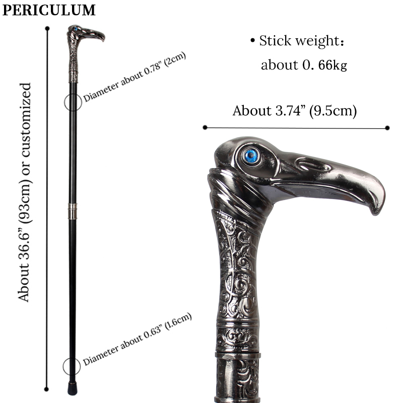 Bastón de Plata Estilo Doctor  - Detachable Cosplay Prop reseña y precio