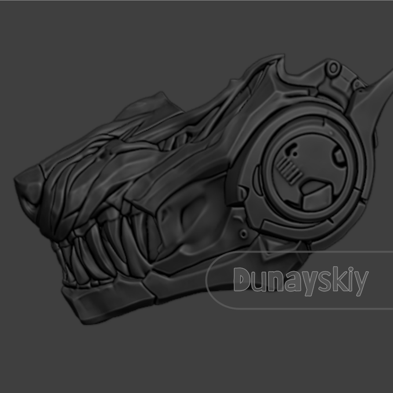 Máscara de lobo Valko de Love  - Cosplay Prop 3D Print reseña y precio