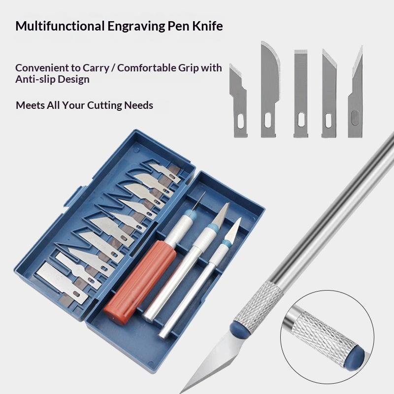 Juego de cuchillos para grabad - Craft Knife Set reseña y precio
