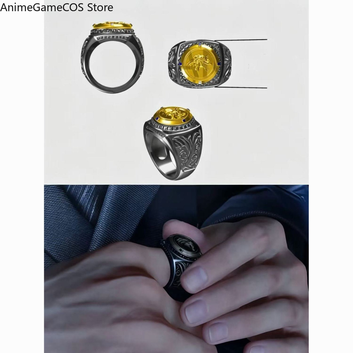 Anillos de Dedo de Anime Love  - Cosplay Prop reseña y precio