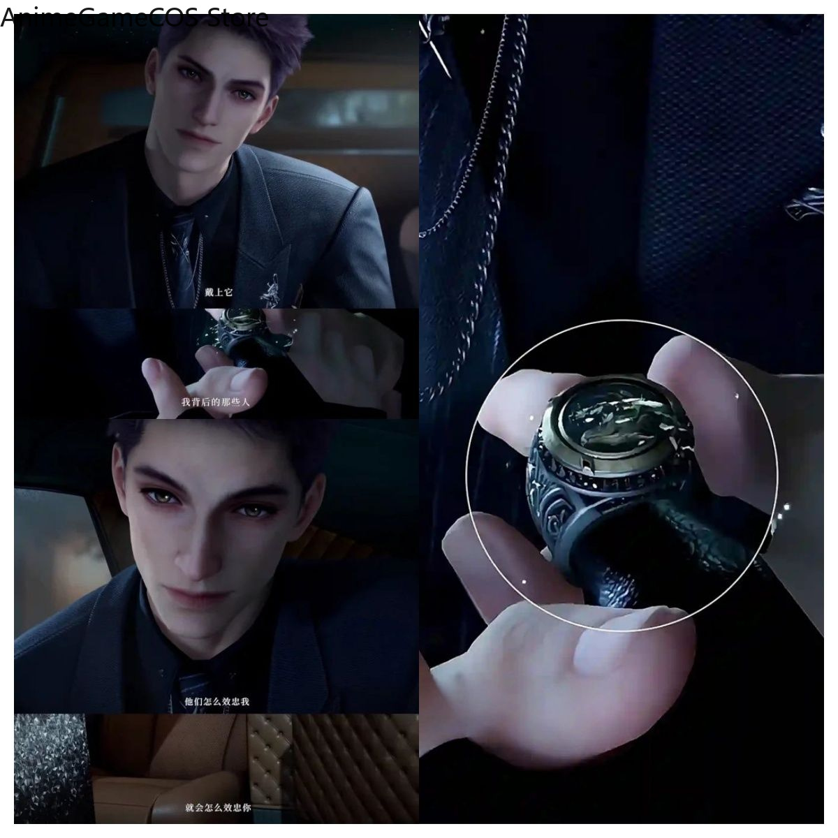 Anillos de Dedo de Anime Love  - Cosplay Prop reseña y precio