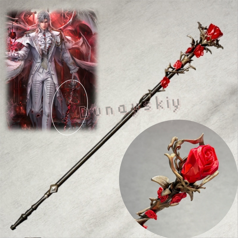 Sylus Staff Silver Wing Demon  - Detachable Cosplay Prop reseña y precio