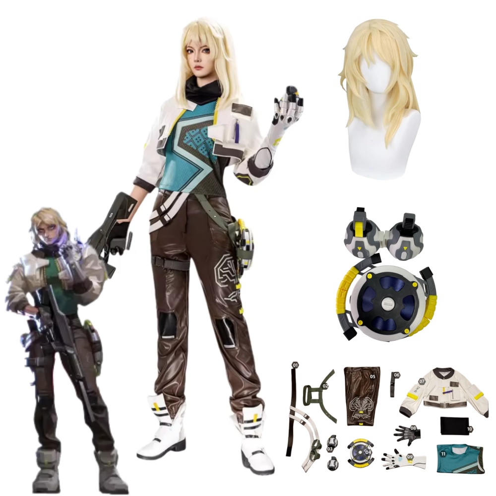 Disfraz de Cosplay de Deadlock - Cosplay Prop reseña y precio