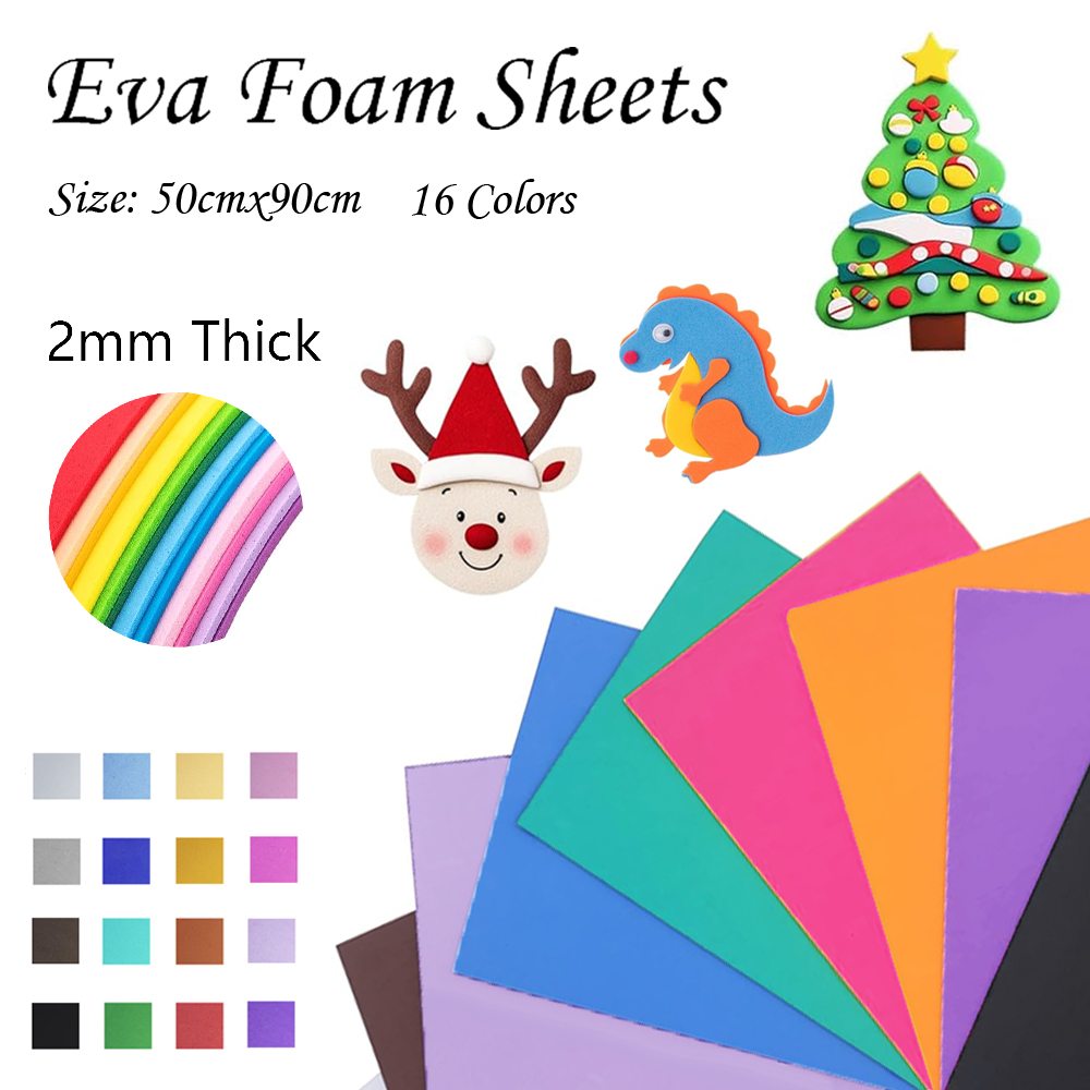 Hojas de espuma EVA coloridas  - Cosplay Props Eva Foam reseña y precio