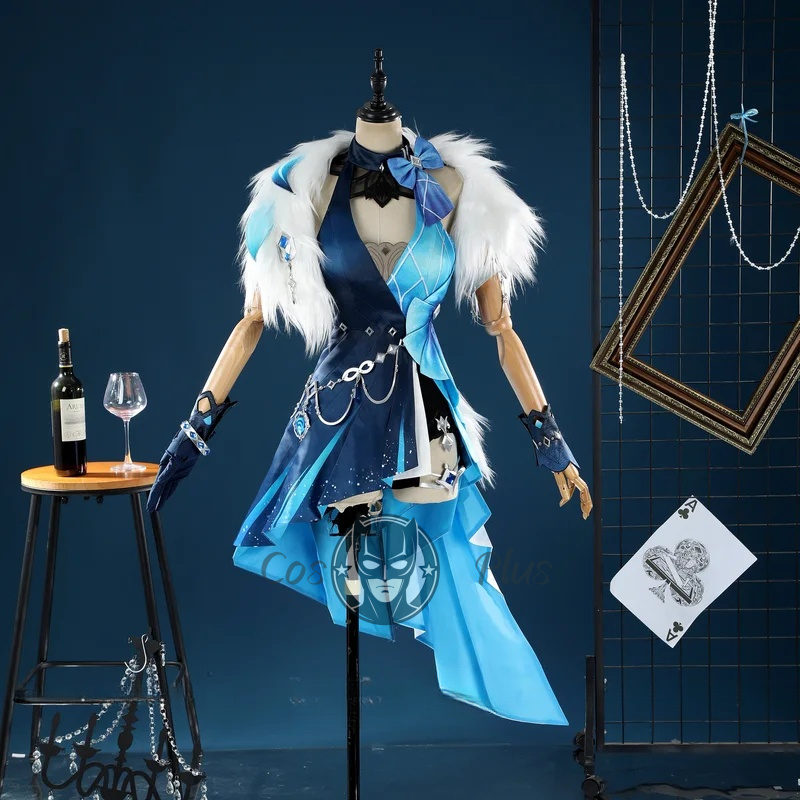 Genshin-Disfraz de Yelan de im - Cosplay Prop reseña y precio