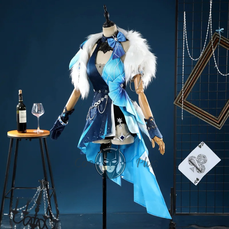 Genshin-Disfraz de Yelan de im - Cosplay Prop reseña y precio