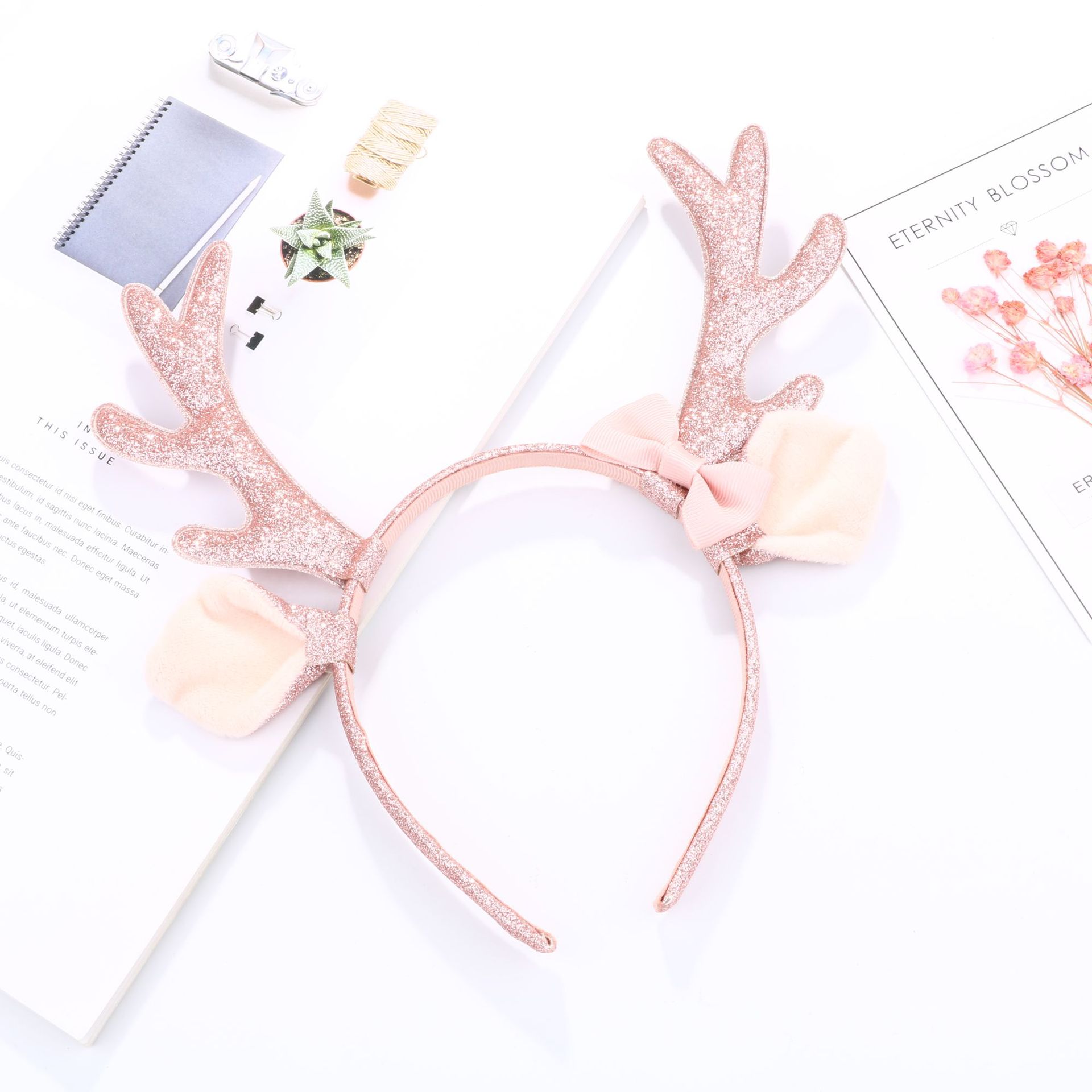 Diadema con Cuernos de Reno Ro - Cosplay Prop Bow reseña y precio